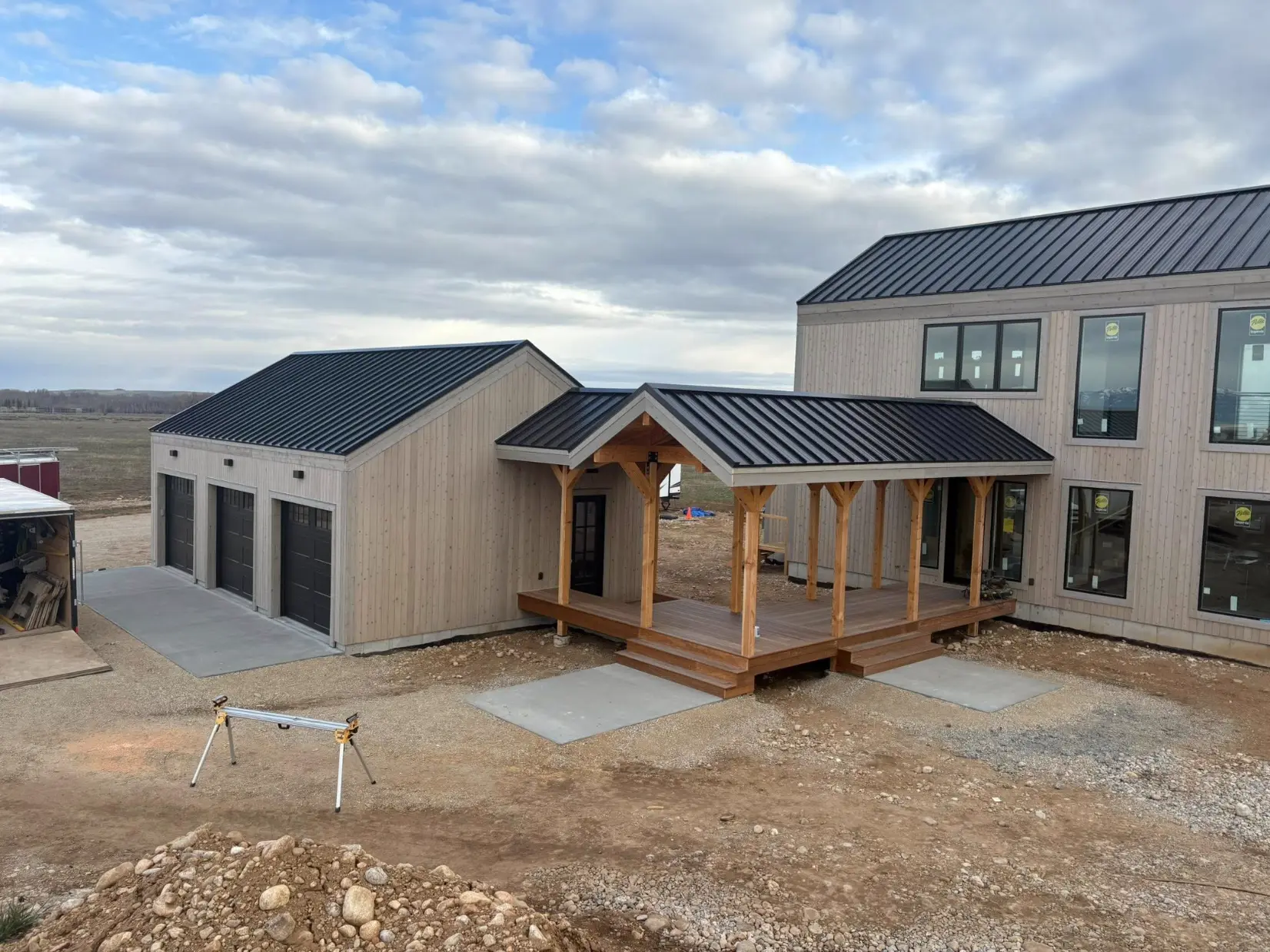 Modern Timber Framing Meets Mountain Precision in Teton Valley